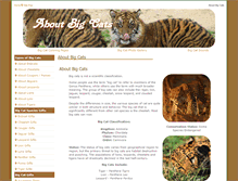 Tablet Screenshot of about-big-cats.com